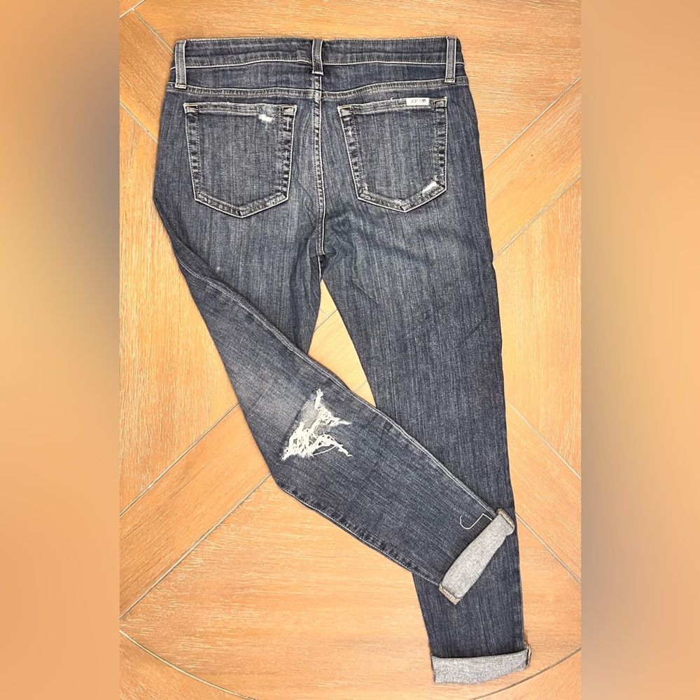 Distressed Dark Wash Joes Jeans - Picture 3 of 13